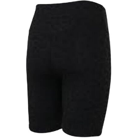 Nike Women Regular Shorts -W Nk One Df Mr 7In Shrt Lppr-Off Noir/White-Dq5291-045-S