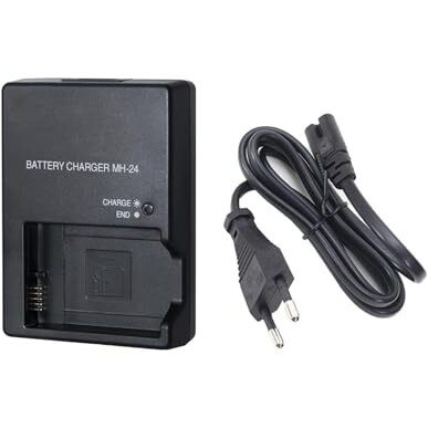 Schsteindar Mh-24 Camera Battery Charger For Nikon En-El14 En-El14A Wall Quick Charger D5100 D5200 D5300 D5500 D5600 D3100 D3200 D3300 D3400 D3500 P7000 P7100 P7700 P7800 With Cord