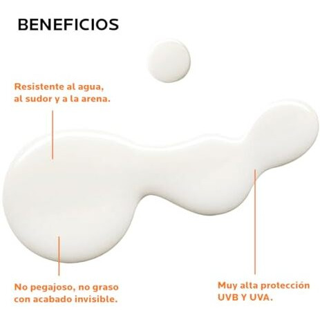 La Roche-Posay Anthelios Uvmune 400 Spf 50+ Invisible Fluid Water + Sweat Resistant, 50Ml, All