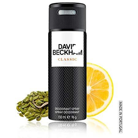 David Beckham Classic Deo Spray(New) 150Ml, Unisex
