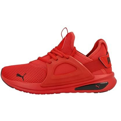 Puma Unisex-Adult Softride Enzo Evo High Risk Red-Black Walking Shoe - 7 Uk (37704802)