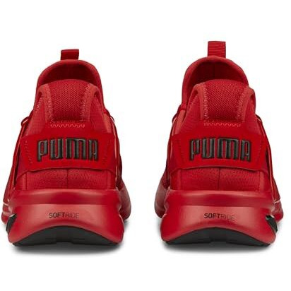 Puma Unisex-Adult Softride Enzo Evo High Risk Red-Black Walking Shoe - 7 Uk (37704802)