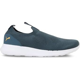 Puma Mens Dynamite Slip-On Evening Sky-Tangerine Sneaker - 9 Uk (38870402)