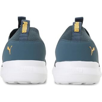 Puma Mens Dynamite Slip-On Evening Sky-Tangerine Sneaker - 9 Uk (38870402)