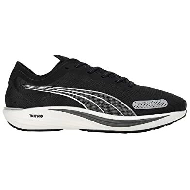 Puma Mens Liberate Nitro 2 Black-Silver Running Shoe - 10Uk (37731501)