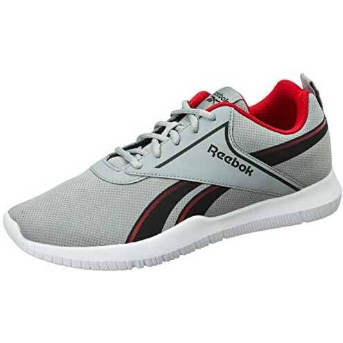 Reebok Men Synthetic/Textile Austin 2.0 M Running Shoes Flat Grey/Black/Vector Red Uk-11