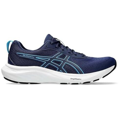 Asics MenS Gel-Contend 9 Running Shoes  Shock-Absorbing, Lightweight & Durable Trainers (Blue Expanse/Digital Aqua) - 9 Uk