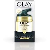 Olay Total Effects Anti Ageing Skin Cream (Moisturizer)| Fights 7 Signs Of Ageing | With Niacinamide And Green Tea Extracts | Normal, Oily, Dry, Combination Skin | 50G (Bb Creme (Spf 15))