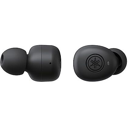 Yamaha Tw-E3B Black True Wireless Earphone, Bluetooth 5.0, Aptx, Long Battery Life, Ipx5