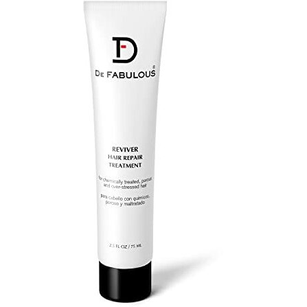 De Fabulous Reviver Shampoo & Masque 75Ml - Travel Pack Of 2 |All Hair Types | Scalp Health | Sulphate Free (Reviver Shampoo & Treatment- Travel Pack 75Ml)