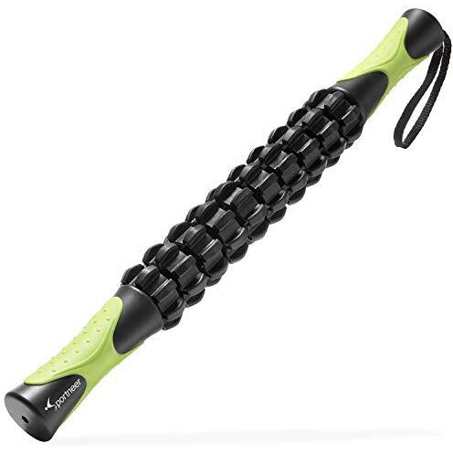 Sportneer Muscle Roller Massage Stick,Deep Tissue Muscle Massage Stick For Sore Muscle Pain Relief & Recovery, Cramping, Tightness, Soothing Cramp For Home Gym Fitness