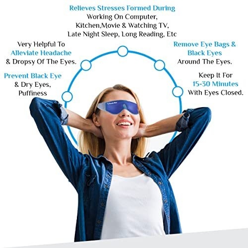 Health Max Tm Relaxing Gel Eye Mask, 1 Count