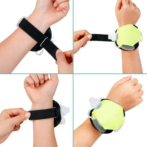 Coziess Adjustable Wrist Running Water Bottle,Fits Marathons,Cycling, Walking, Running, Sports, Leisure And All Outdoor Activities Drinking Bottle Jogging Fitness Outdoor, Leak Proof