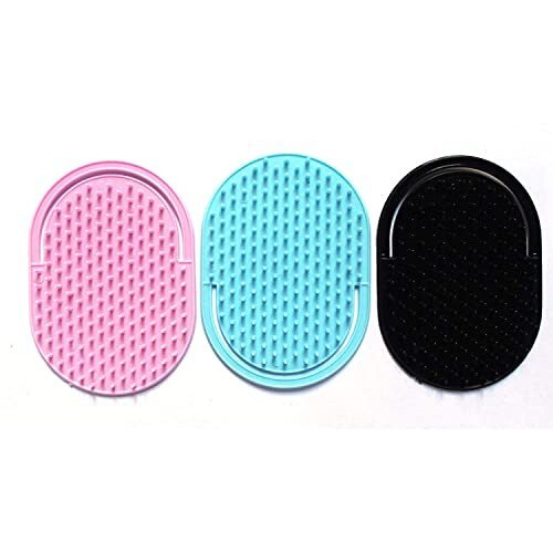 Critex Mart Scalp Pocket Comb For Hair Styling Round Brush Hair Comb For Men And Woman (Multicolor) Pack Of 6