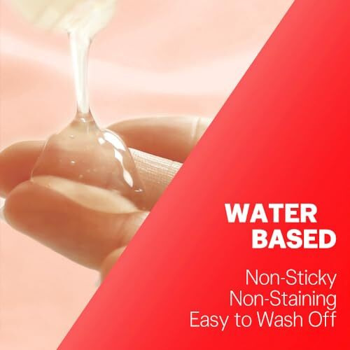 Durex Lube Strawberry Flavoured Lubricant Gel For Men & Women - 50Ml | Water Based Lube | Compatible With Condoms & Toys