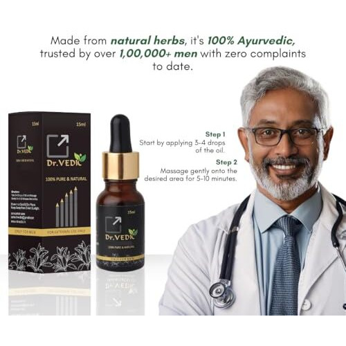 Dr Vedic 100% Pure & Natural Oil 15 Ml