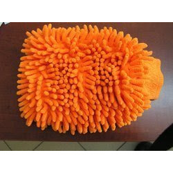 Morningvale Pan Pacific Istf Double-Sided Microfiber Multipurpose Wash Mitt Gloves For House Car Glass Lcd Cleaning - Set Of 2, Multicolour