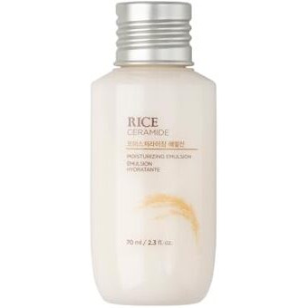 The Face Shop Rice & Ceramide Moisturizing Emulsion Hydratante | Barrier Repair Cream | Locks Moisture For 12 Hours,For Soft & Glowing Skin | Korean Skin Care For All Skin Types (70Ml)
