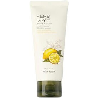 The Face Shop Herb Day 365 Lemon & Grapefruit Face Wash With Vitamin C & Glycolic Acid For Brighter And Glowing Skin | Made In Korea | 100Ml