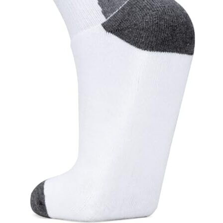 Hundred Ace High Quarter Length Performance Sports Socks (White)