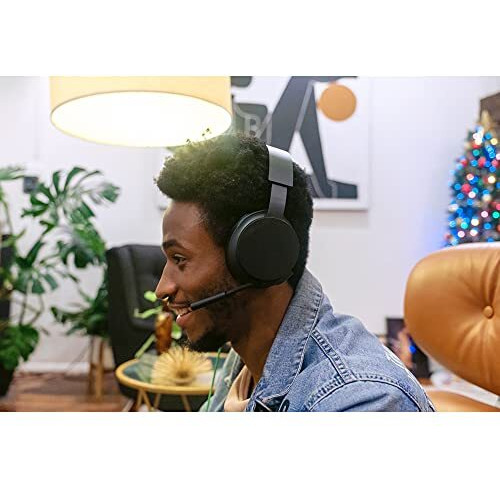 Microsoft Xbox Stereo Wired On Ear Wired Headphones, Auxiliary (Black)