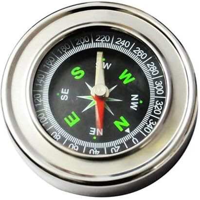 Amazon Brand  Umi Stainless Steel Multifunctional Classic Compass For Hiking Camping 60Mm