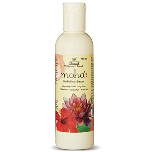 Moha Herbal Hair Serum For Men & Women | Non Sticky & Non Greasy Hair Serum For Silky & Smooth Hair, Tames Frizzy Hair | Strong, Tangle Free & Frizz-Free Hair (100 Ml) Pack Of 1