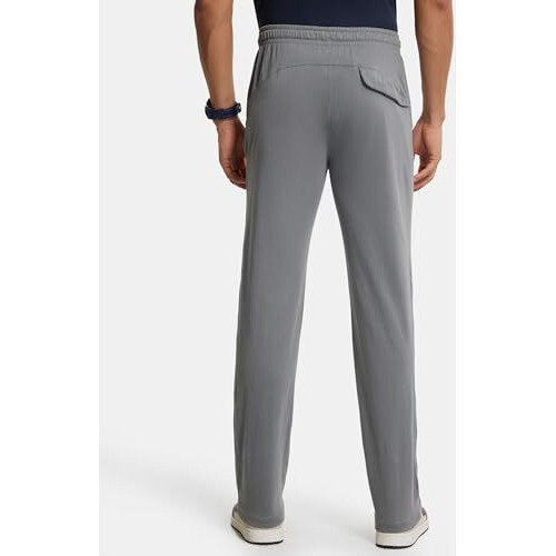 Jockey Men's Relaxed Fit Joggers (Sp27_Performance Grey_L)