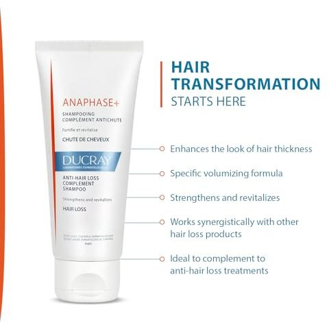 Ducray Anaphase+ Anti-Hair Loss Complement Shampoo 200Ml