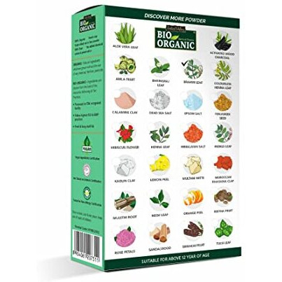 Indus Valley 100% Organic Brahmi Powder | Bacopa Monnieri For Hair Cleanser & Hair Care - (100G)