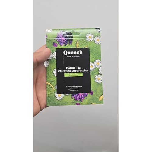 Quench Botanics Matcha Tea Clarifying Acne Patches, 1 Count