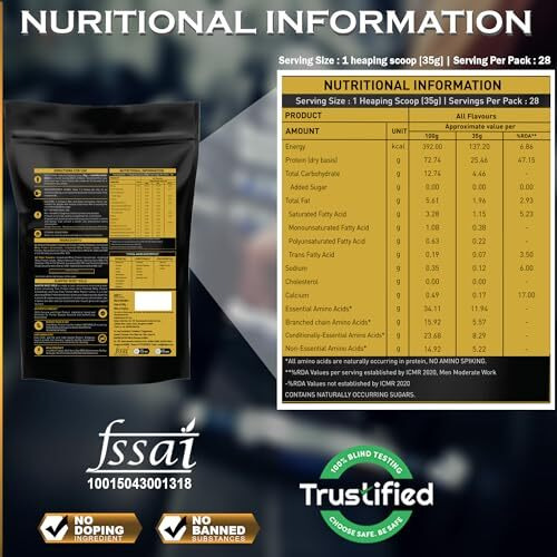 Nakpro Gold Whey Protein Concentrate & Isolate 1Kg Chocolate | 25.5G Protein, Trustified Certified Supplement Powder | Fast Absorbing Whey Protein Powder