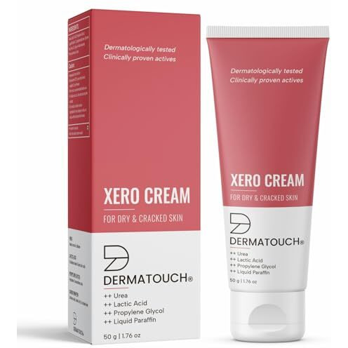 Dermatouch Xero Cream | Specially For Dry & Cracked Feet | Soothes & Moisturizes |For Corns & Calluses| For Both Men & Women | 50G