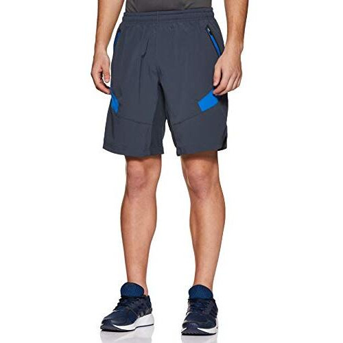 Van Heusen Men Shorts - 100% Polyester - Swift Dry, Mesh Panel, Lightweight_51002_Anthra_Xxl