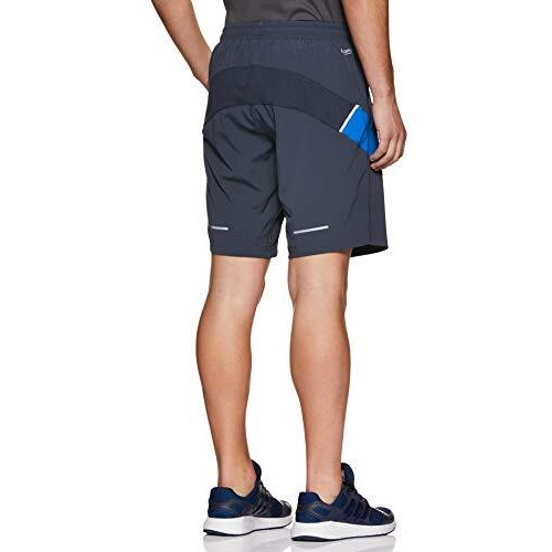 Van Heusen Men Shorts - 100% Polyester - Swift Dry, Mesh Panel, Lightweight_51002_Anthra_Xxl