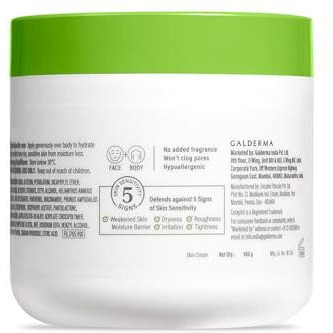 Cetaphil Moisturising Cream For Face & Body,Dry To Normal Skin, 450 Gm, Paraben & Sulphate Free, Niacinamide &Vitamin B5