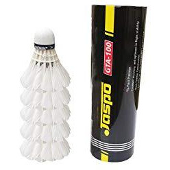 Jaspo Gta-100 Feather Shuttlecocks (Pack Of 5) Shuttle Pack