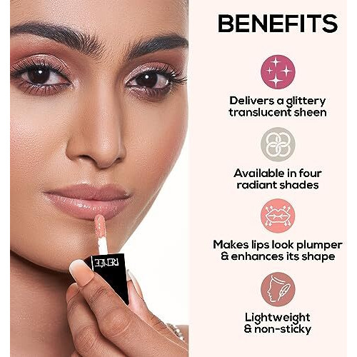 Renee See Me Shine Minis Gloss Party Lip Gloss Combo 1Ml Each, Non Sticky & Non Drying Formula, Long Lasting Moisturizing Effect, Compact And Easy To Carry