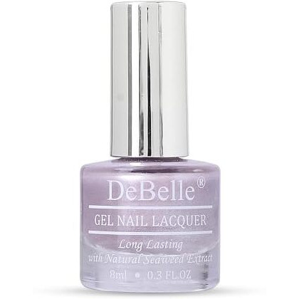 Debelle Mermaid Collection (Chrome Finish Iridescent Nail Polish Shades) 8Ml (Little Mermaid, 8Ml (Pack Of 1)),Metallic Pearl Pink With Silver