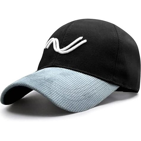 Slovic Cap For Men Stylish | Unisex Cap With Adjutsable Straps | Summer Caps For Men & All Sports - Cricket, Football | Comfortable Fit Baseball Caps For Mens & Boys | Free Size | Black
