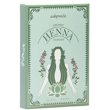 Ashpveda Organic Henna Powder Hair Colour - Triple Refined, Sun Dried, Natural & Herbal Premium Henna Powder With Shikakai And Bhringraj | No Ammonia, No Chemical | Nourishes Hair And Scalp (100 Gm)