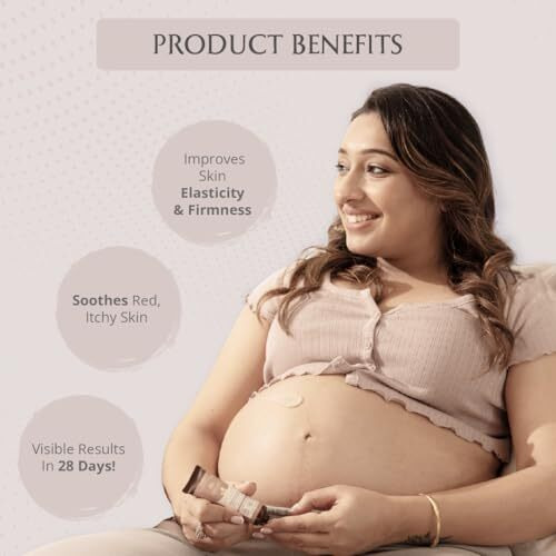 Areoveda Stretch Mark Cream (25Gm) |Targets Old & New Stretch Marks Effectively | Visibly Reduces Marks & Improves Skin Elasticity In 28 Days | With Striover, Cryocoffee & Hyaluronic Acid | Lab-Tested, Ecocert Certified (Natural), And Ewg Verified Pregnancy & Breastfeeding Safe | Non-Sticky & Light-Weight