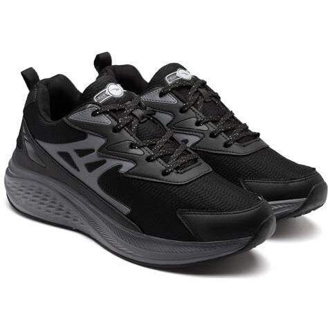 Asian Men Boss-03 Running And Casual Wear Running Shoes With Laces, Lightweight And Comfortable Shoes For Men & Boys, Ideal For Sports, Gym, Walking, And Daily Use