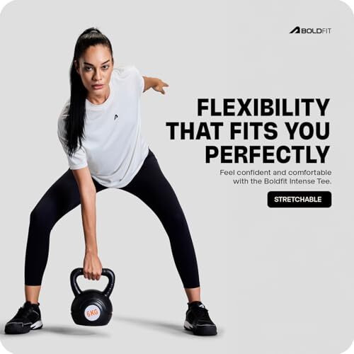 Boldfit Women's Regular Fit (Bftbw3008Swhitel_White L)
