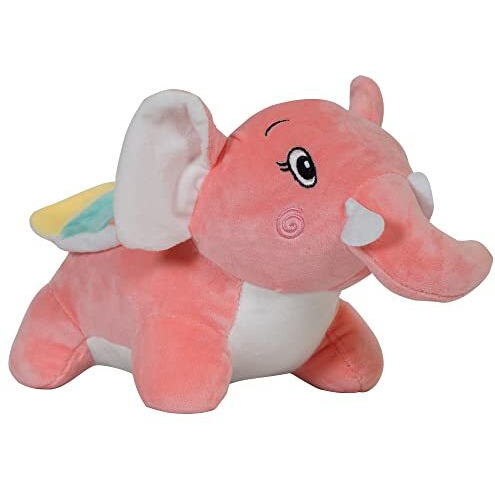 Ultra 16 Inch Elephant Fully Stuffed Animal Premium Soft Plush Toy For Kids In Pink | Snuggling And Playtime | Animal Toy | Birthday Gift | Anniversary | Christmas | Diwali | Home Decor