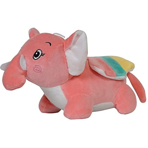 Ultra 16 Inch Elephant Fully Stuffed Animal Premium Soft Plush Toy For Kids In Pink | Snuggling And Playtime | Animal Toy | Birthday Gift | Anniversary | Christmas | Diwali | Home Decor