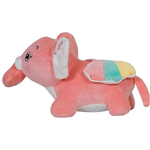 Ultra 16 Inch Elephant Fully Stuffed Animal Premium Soft Plush Toy For Kids In Pink | Snuggling And Playtime | Animal Toy | Birthday Gift | Anniversary | Christmas | Diwali | Home Decor