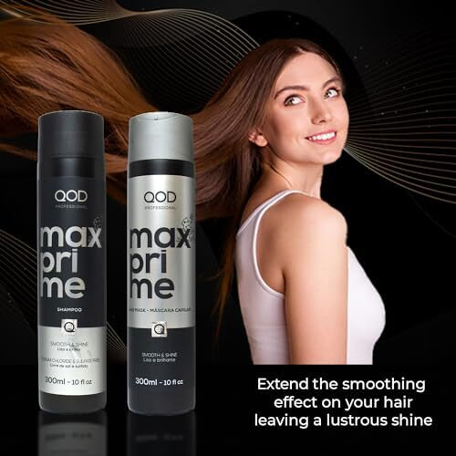 Qod Professional Max Prime After Treatment Shampoo & Hair Mask 300Ml | Sulphate Free | Sodium Chloride Free