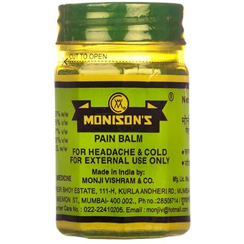 Monisons Pain Balm, 100Gm (Pack Of 3)