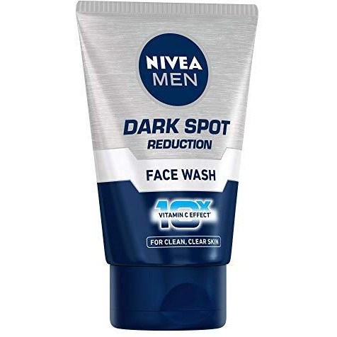 Nivea Men Dark Spot Reduction Face Wash 100 G (Pack Of 3)| With Ginko And Ginseng Extracts For Clean, Healthy & Clear Skin | 10 X Vitamin C Effect For Radiant Skin |For Dark Spot Reduction